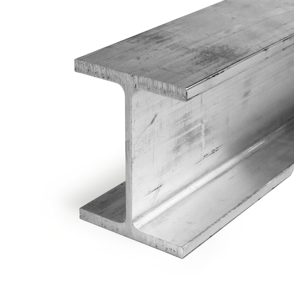 3" x 2,5" x 0,15" Aluminium I-Träger 6061-T6 - Aluminium Association-Schnitt Größe: 48" - Bild 2 von 3