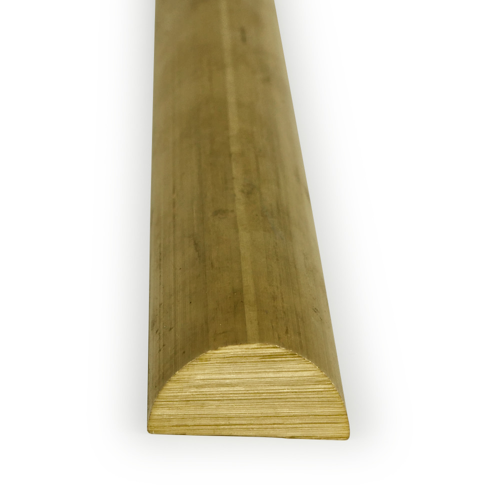 Buy Brass Half Round | Custom Cuts Available | Online Metals
