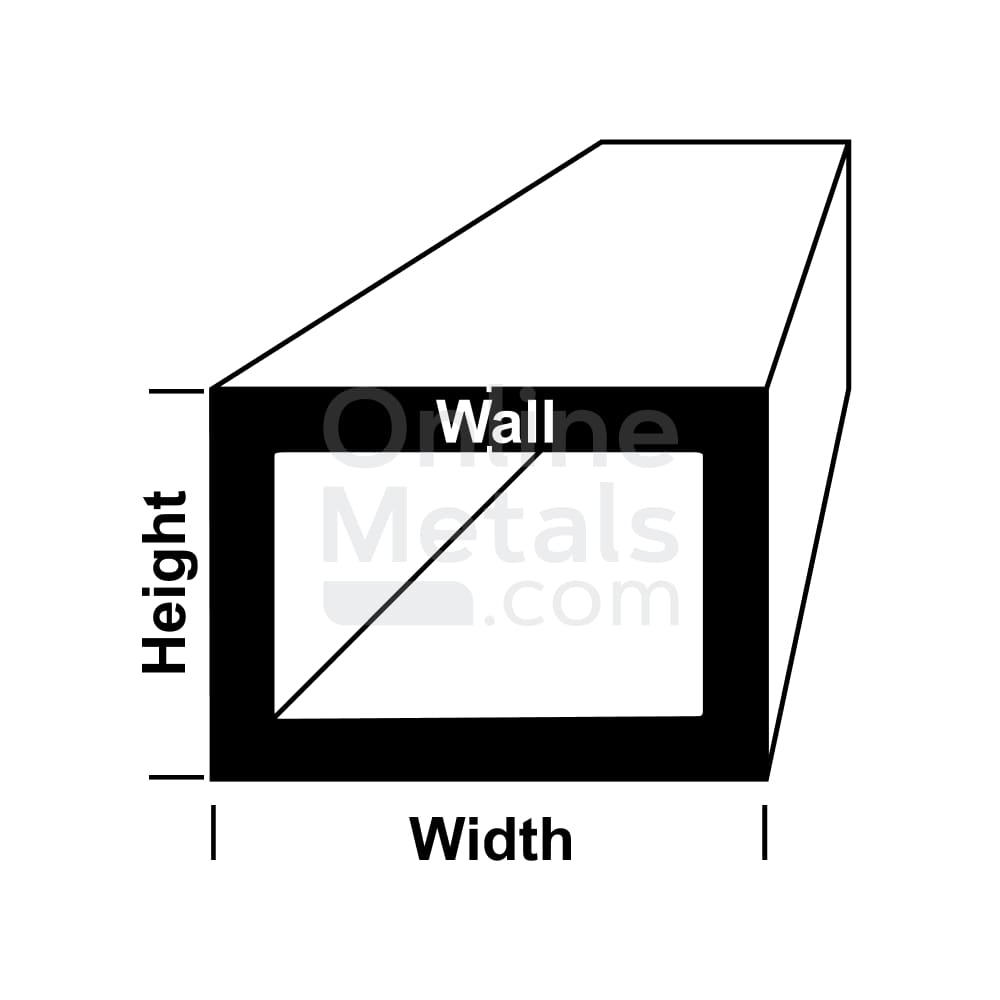 Stainless Steel Rectangle Tube 316