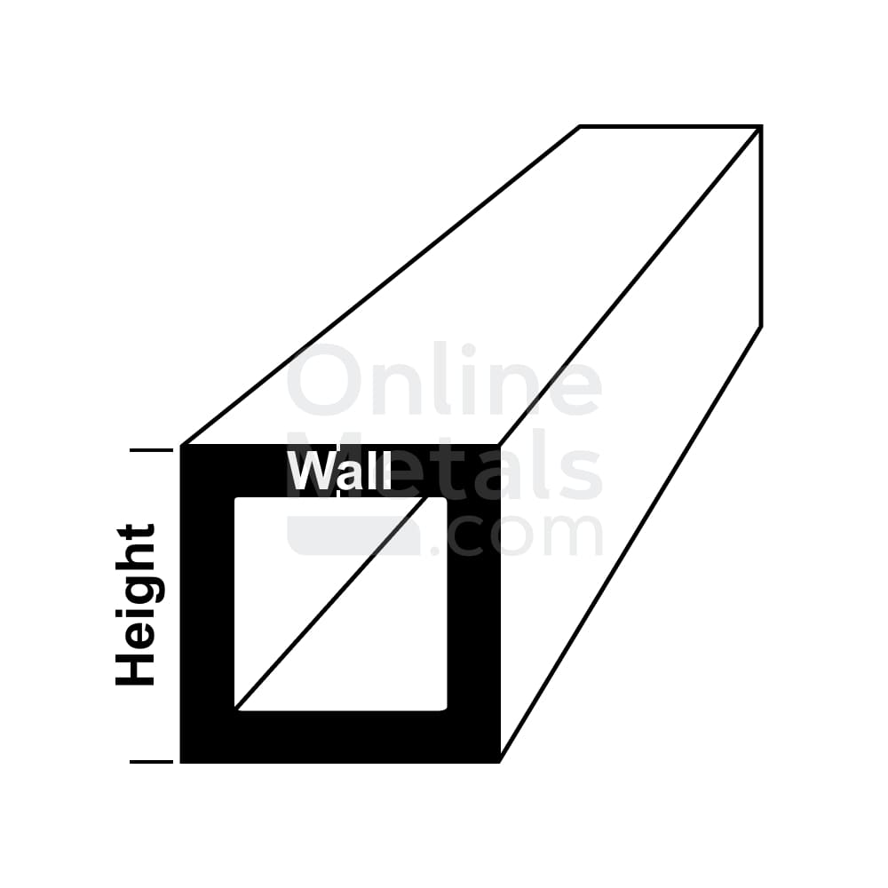 Aluminum Square Tube 6060