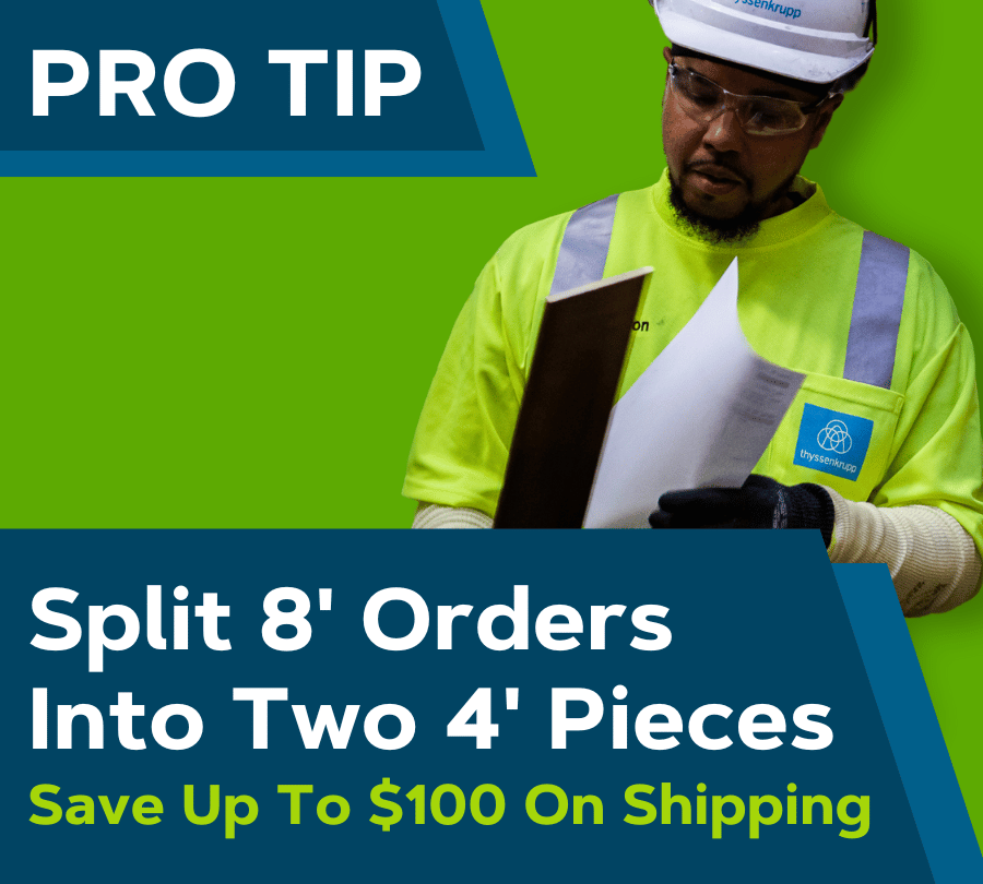 Split your order and save!