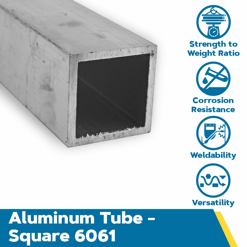 Aluminum Square Tube 6061 | Online Metals