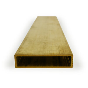 Rectangular Brass Brass Rectangular Tube / Tubing | Online Metals