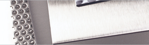 Stainless Steel sheets stacked together