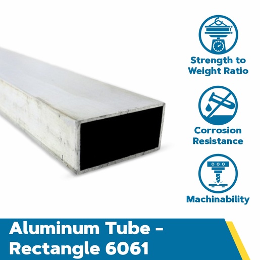 Aluminum Rectangle Tube 6061