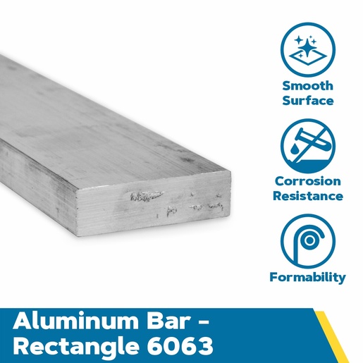 Aluminum Rectangle Bar 6063