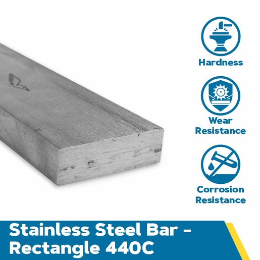 Stainless Steel Rectangle Bar 440C