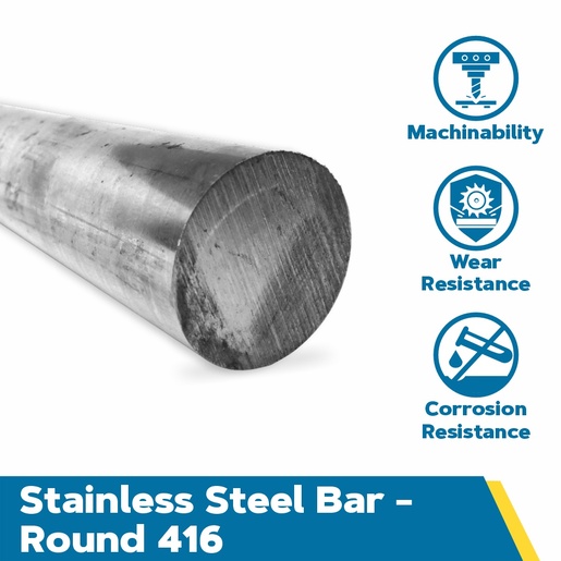 Stainless Steel Round Bar – 416