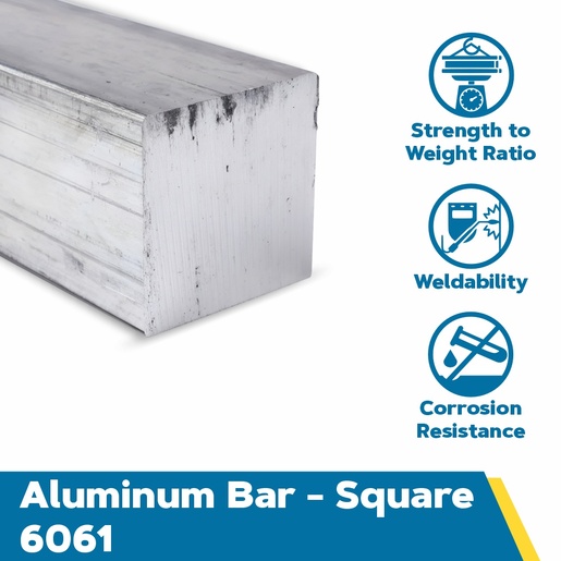 Aluminum Square Bar 6061