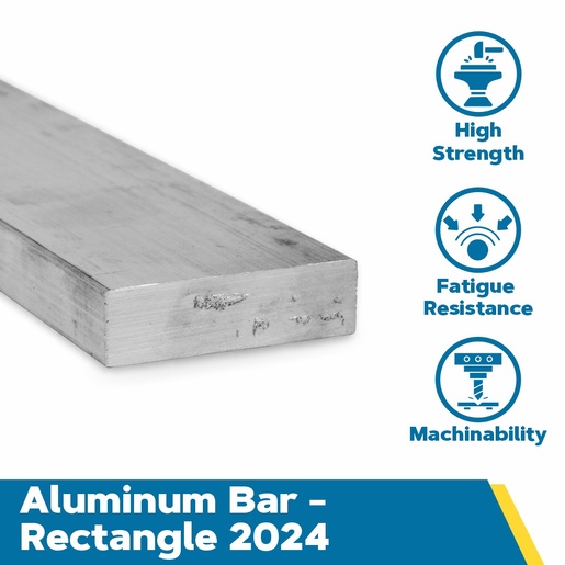Aluminum Rectangle Bar 2024