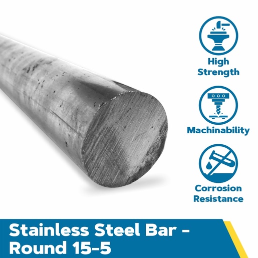 Stainless Steel Round Bar – 15-5