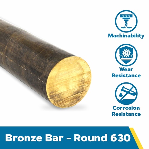 Bronze Round Bar 630