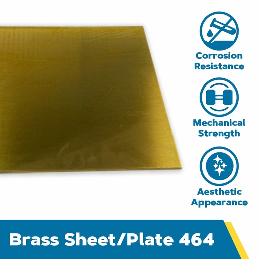 Brass Sheet/Plate 464 (Naval)