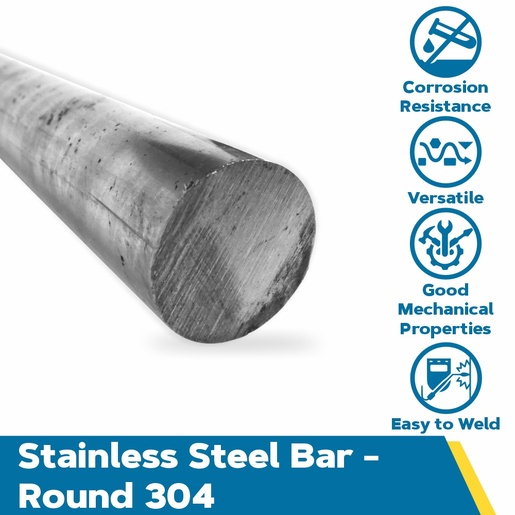 Stainless Steel Round Bar – 304