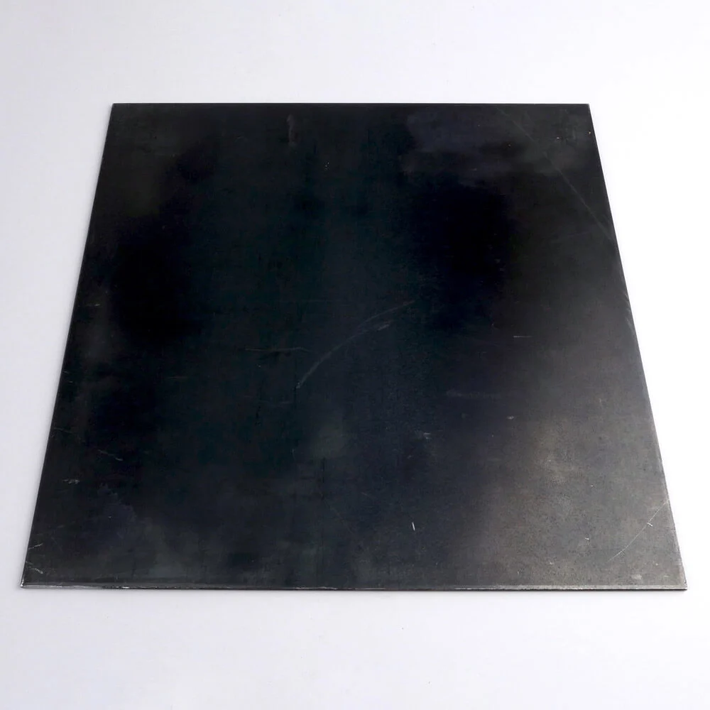 Sheet .500 Ground Finish Low Carbon 8" x 8" Steel 1/2" Plate A36