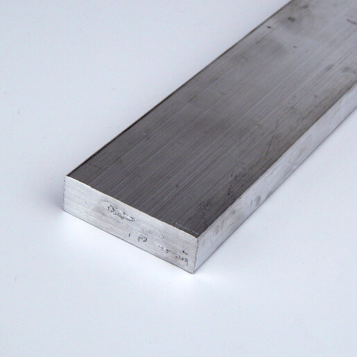 Leven van Boven hoofd en schouder onstabiel 10mm x 75mm Alum Rectangle Bar 6060 Metric 144" | Online Metals