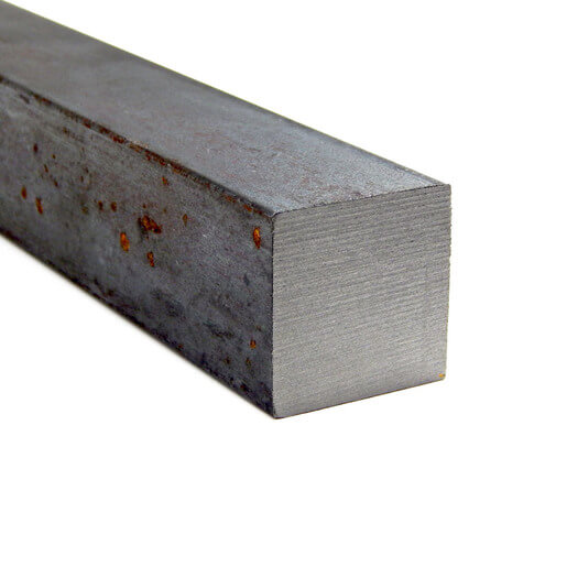 0.625 Mild Steel Square Bar A36 Hot Rolled 84.0