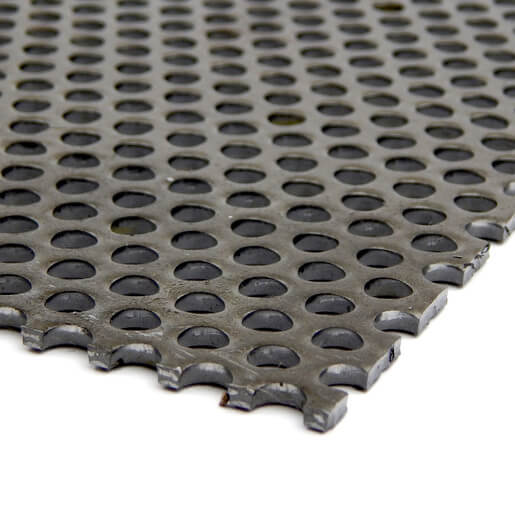 Order 0 036 Thick X 0 125 Hole X 0 1875 Stagger Mild Steel Perforated Sheet A36 Round Hole Online Thickness 0 036 Hole Size 1 2 Stagger 3 16 Open Area 40