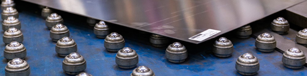 Sheet metal on our accushear machine