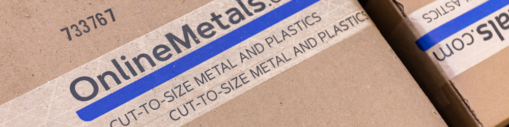 Online Metals package and logo