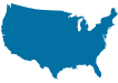 Map of the united states Icon