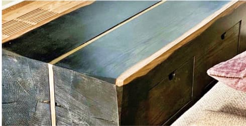 Brass Inlay table Project Image