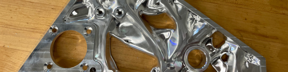 Part of a battle bot frame