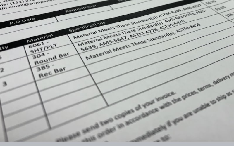 Demystifying Metal Specifications | OnlineMetals.com®