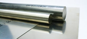 Nickel products stacked together