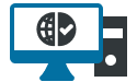 Industry leading online presence Icon