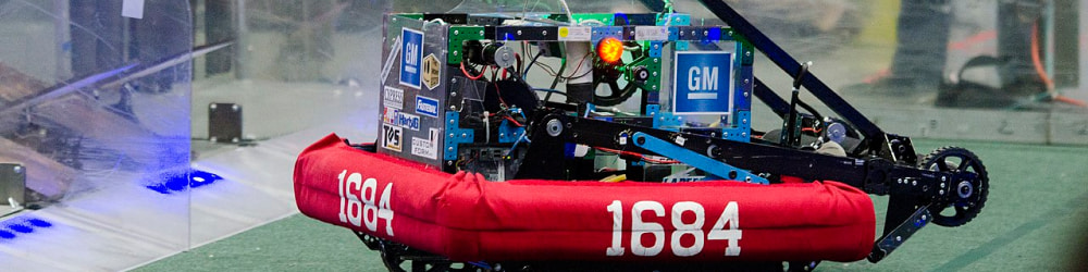 First robotics competition robot