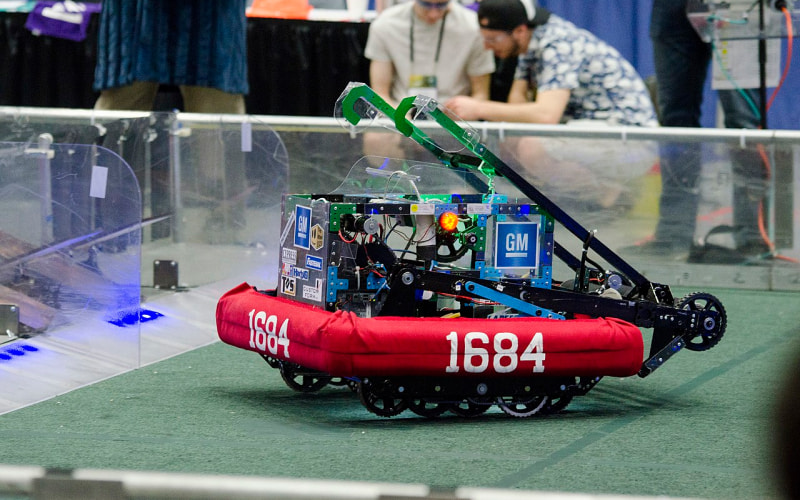 First robotics competition robot