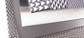 Stainless Steel sheets stacked together