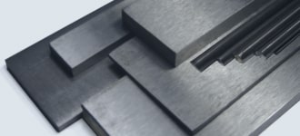 Tool steel products stacked together