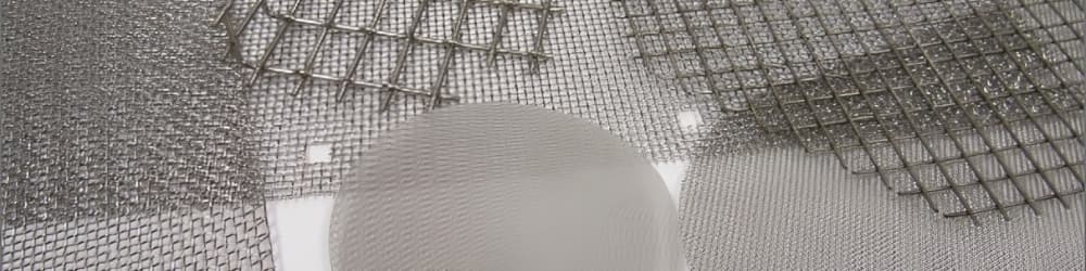 Different shapes and types of wire mesh
