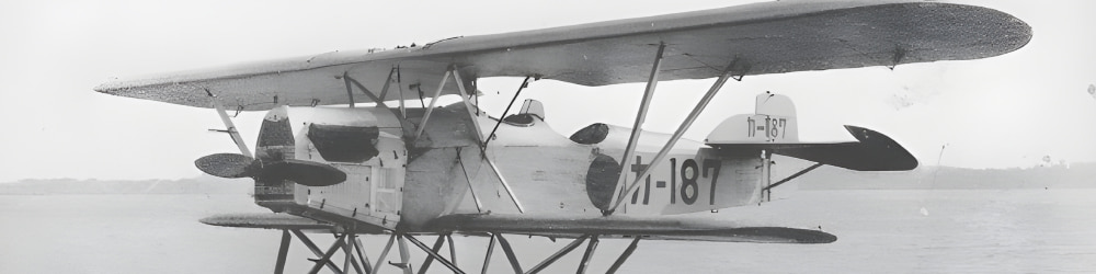 Old japanese sea plane