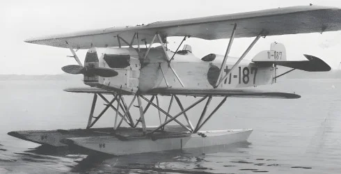 Old japanese sea plane