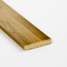 84.0 0.3125 x 1 Brass Rectangle Bar 360-H02 Extruded