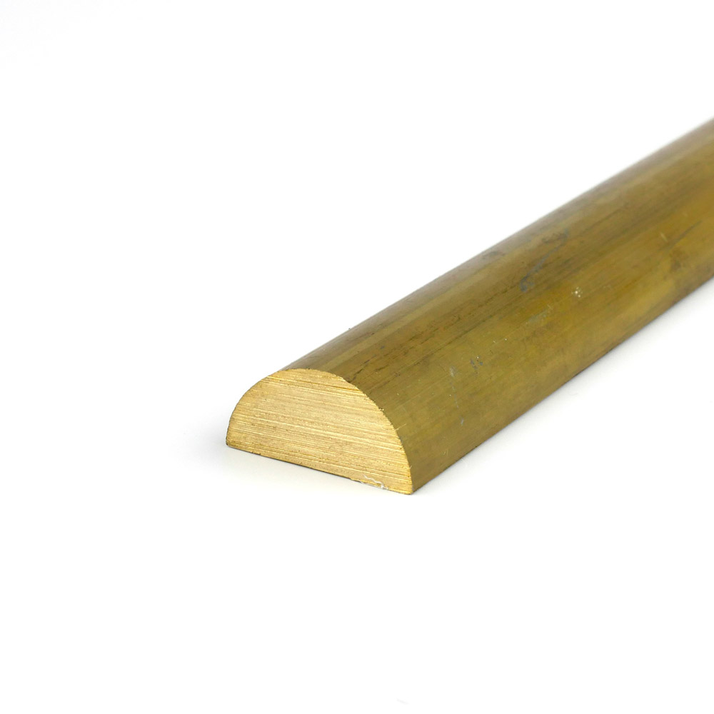 Brass Half Round