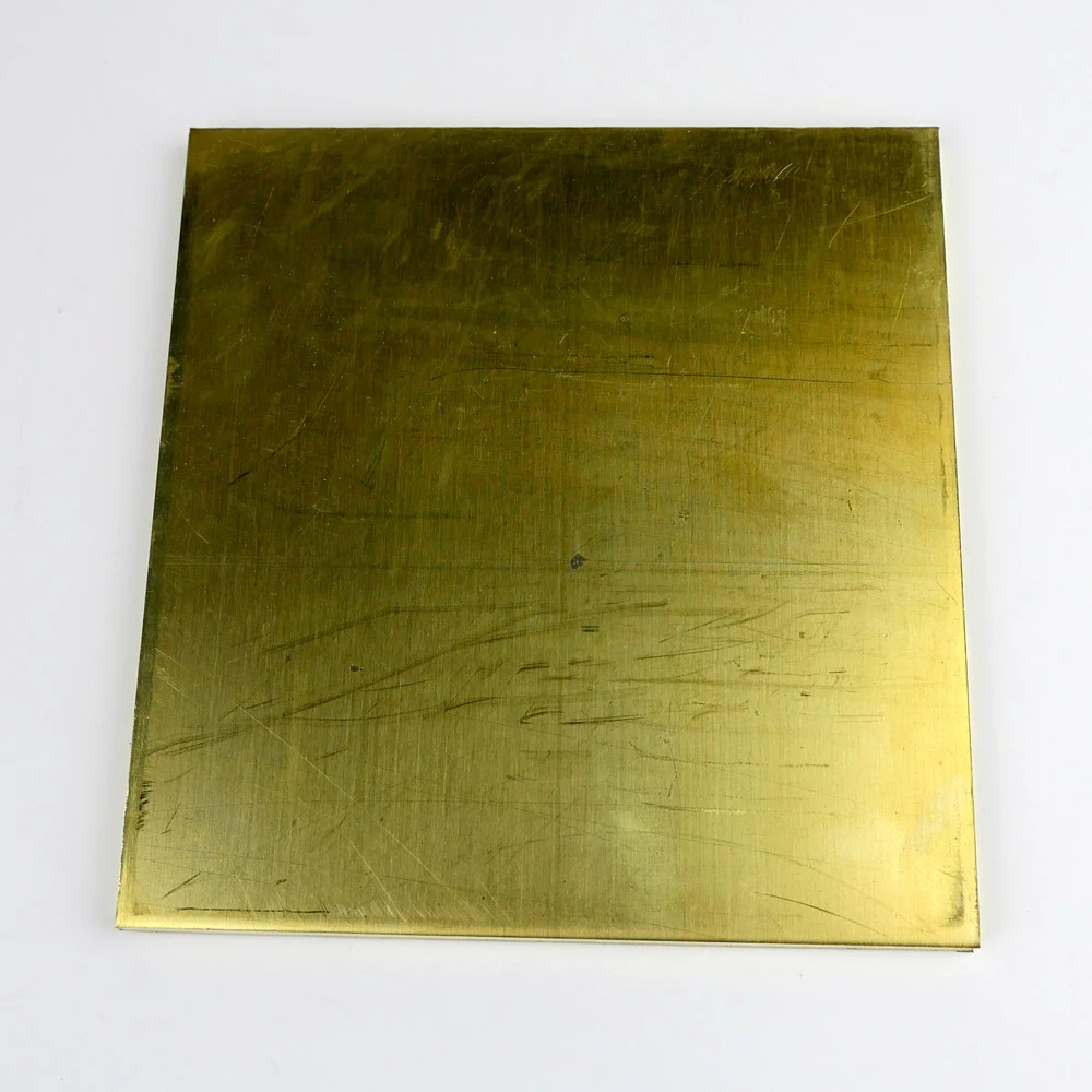 Order 0.25 Brass Plate 260-H02 Online, Thickness: 1/4