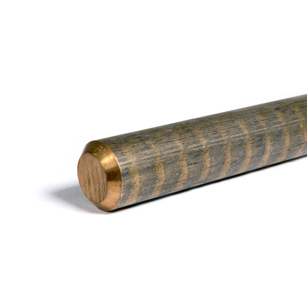 2.875 Diameter OnlineMetals Unpolished Mill 932 Bronze Round Bar 65 Length As Cast Finish 