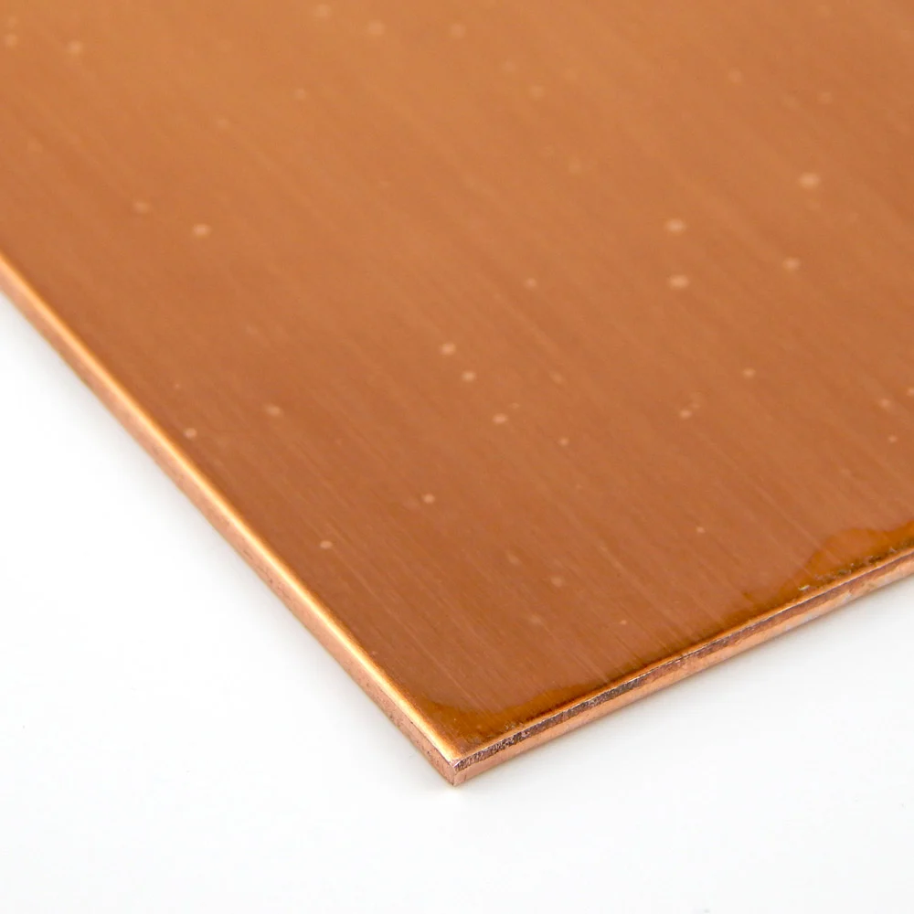 Value Collection - 1/8 Inch Thick x 12 Inch Square, Copper Sheet