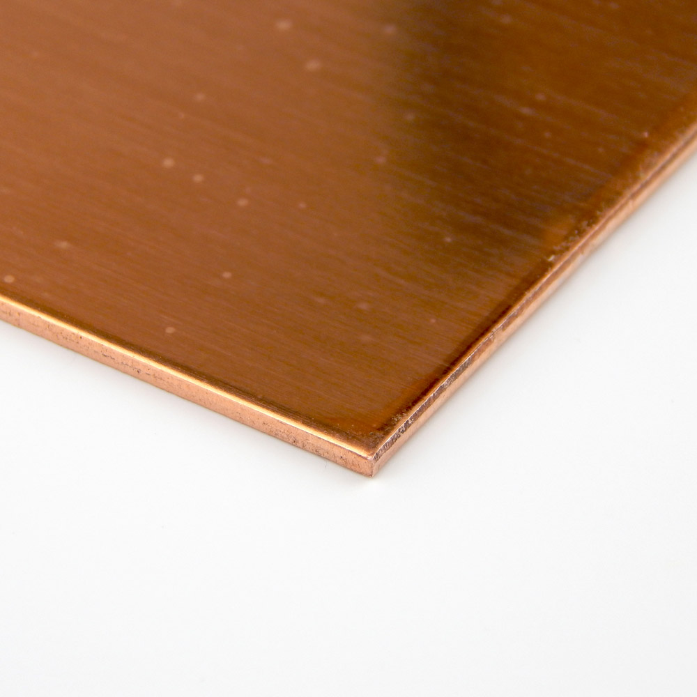 0.04" Copper Sheet 101-H02-Cut Size: 24"X48" - Picture 2 of 3