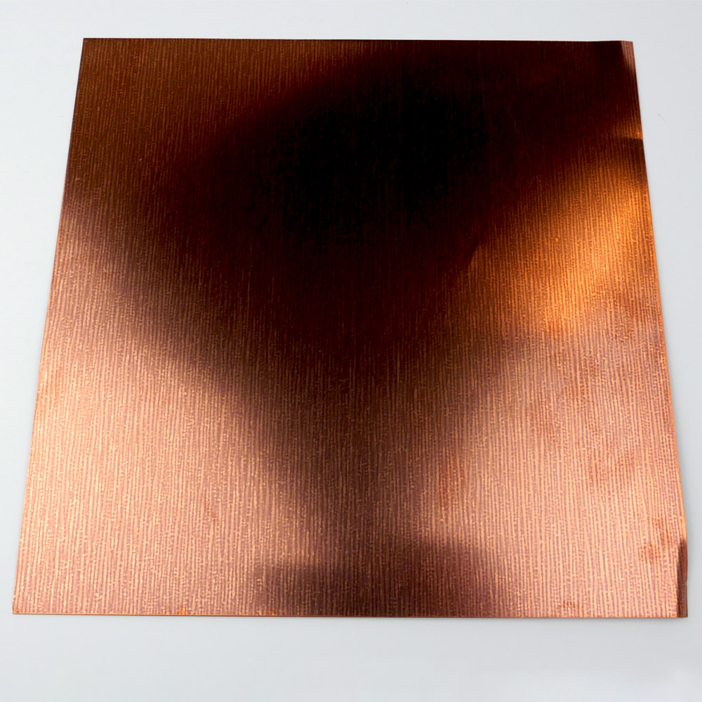 0.032" Copper Sheet Astm B370-Cut Size: 12"X12"